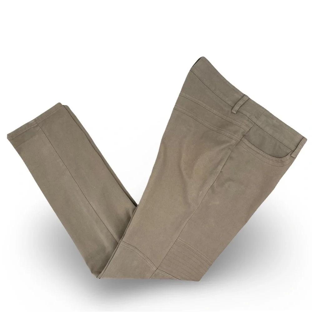 Trina Turk Women’s Tan Elevated Cocoa Soft Chinos Pants Size 8